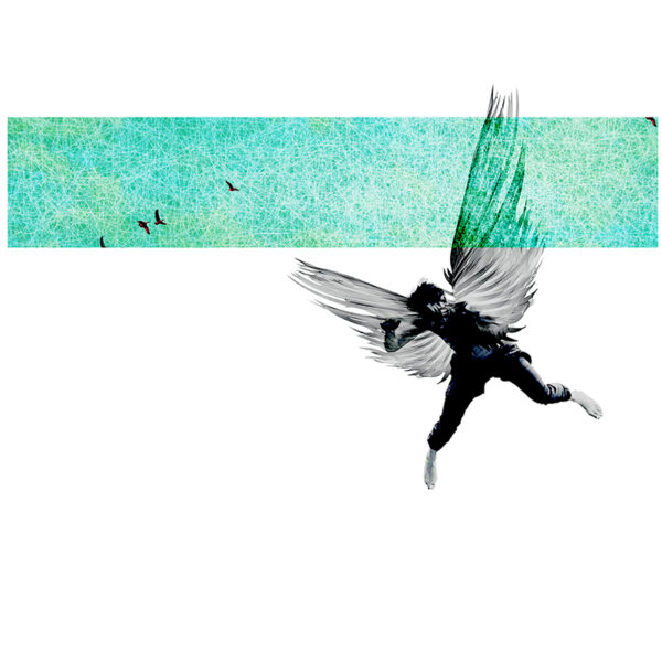 Icarian Fall #2 Art Print