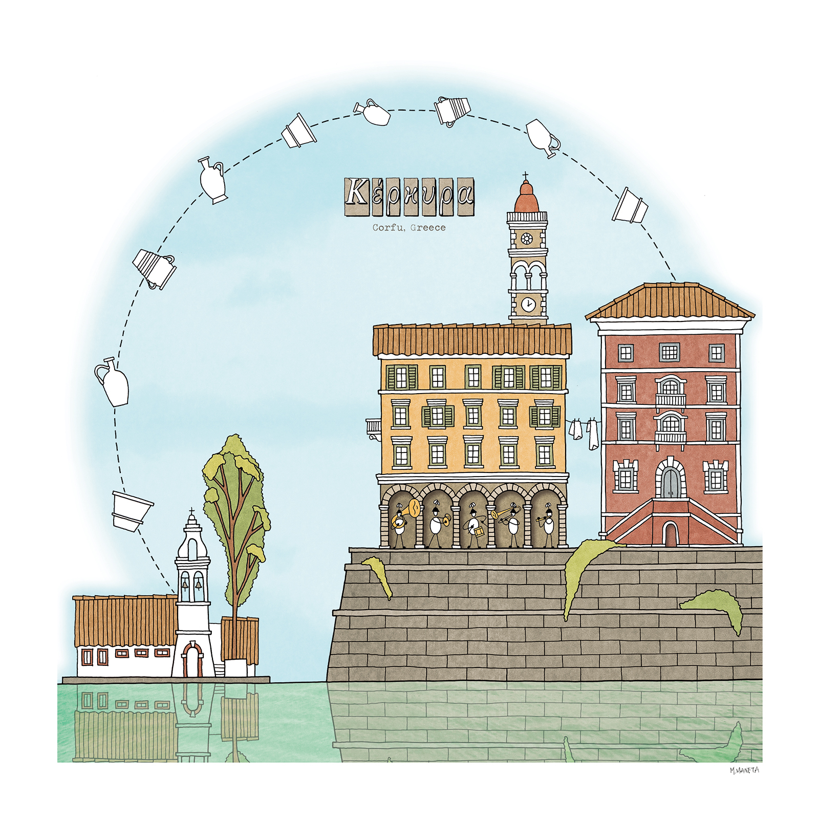 Kerkyra Print Kerkyra Print