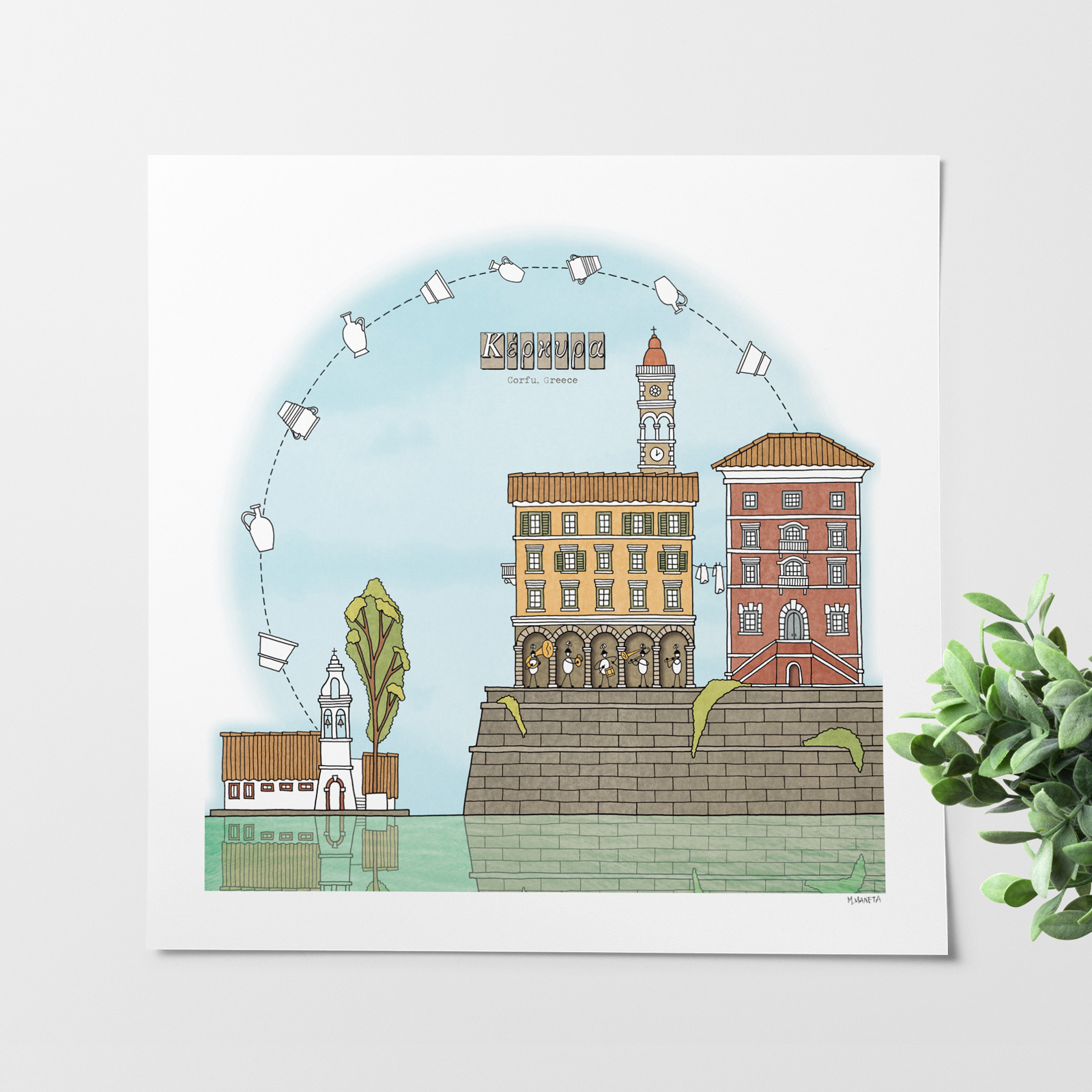 Kerkyra Print Kerkyra Print