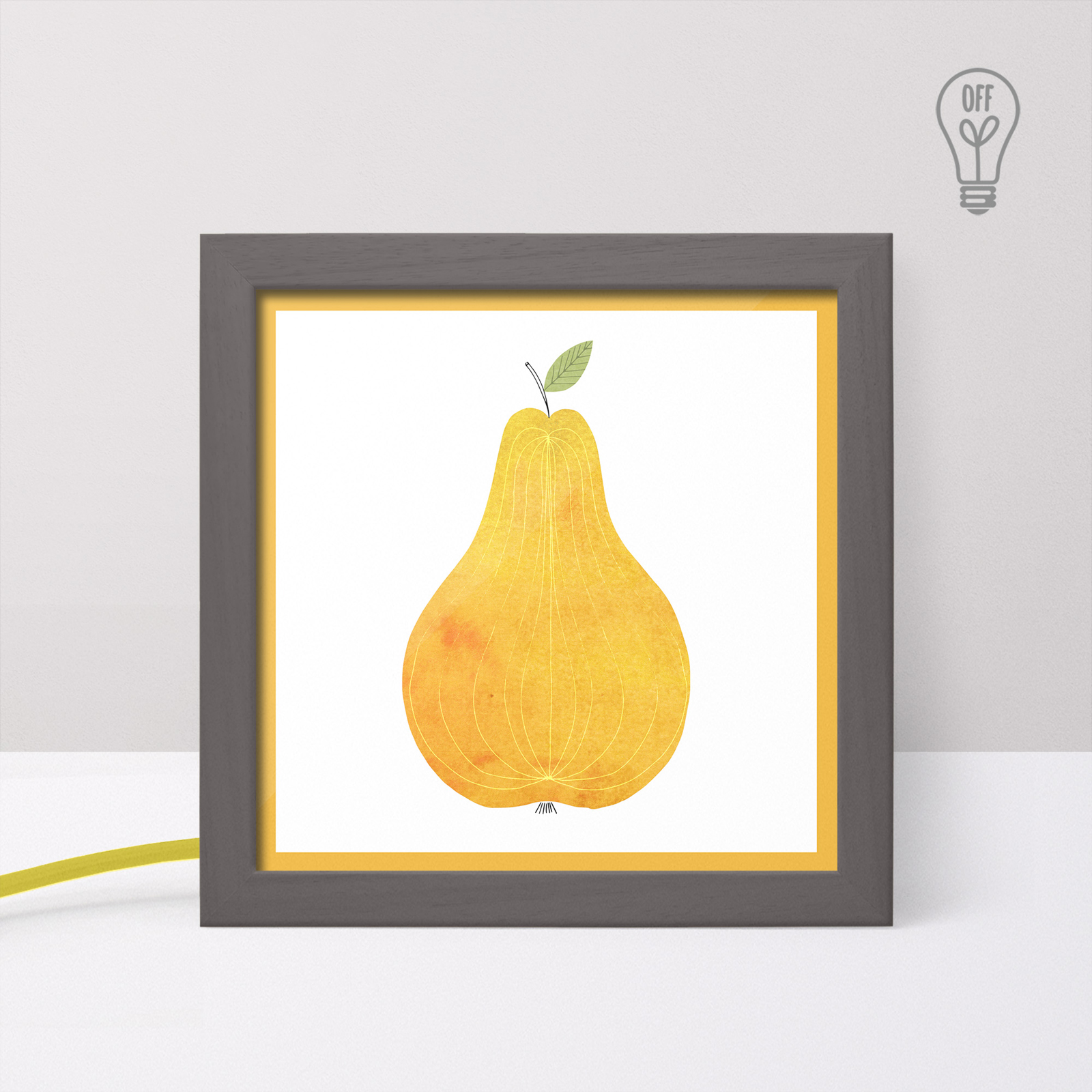 Φωτιστικό μικρό με USB Αχλάδι Φωτιστικό μικρό με USB Αχλάδι