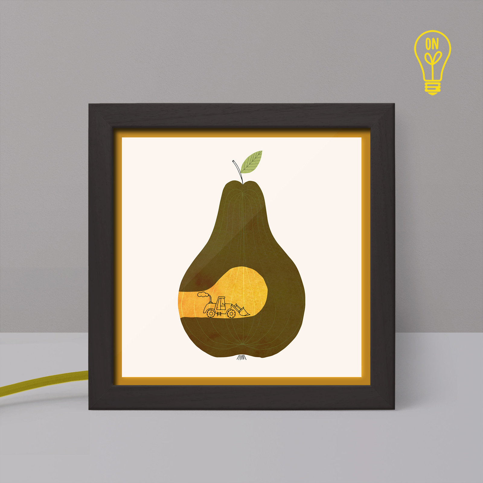 Φωτιστικό μικρό με USB Αχλάδι Φωτιστικό μικρό με USB Αχλάδι