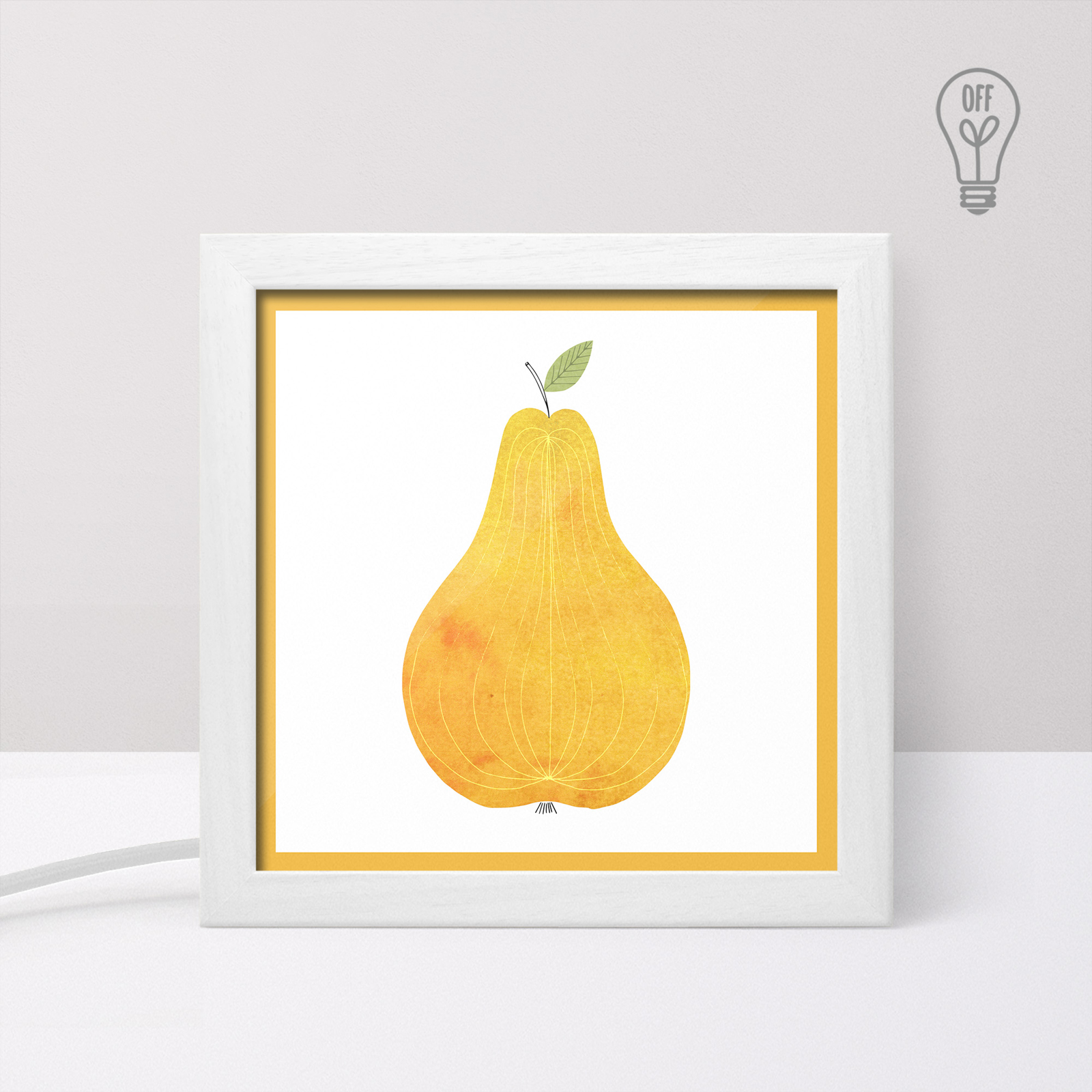 Φωτιστικό μικρό με USB Αχλάδι Φωτιστικό μικρό με USB Αχλάδι