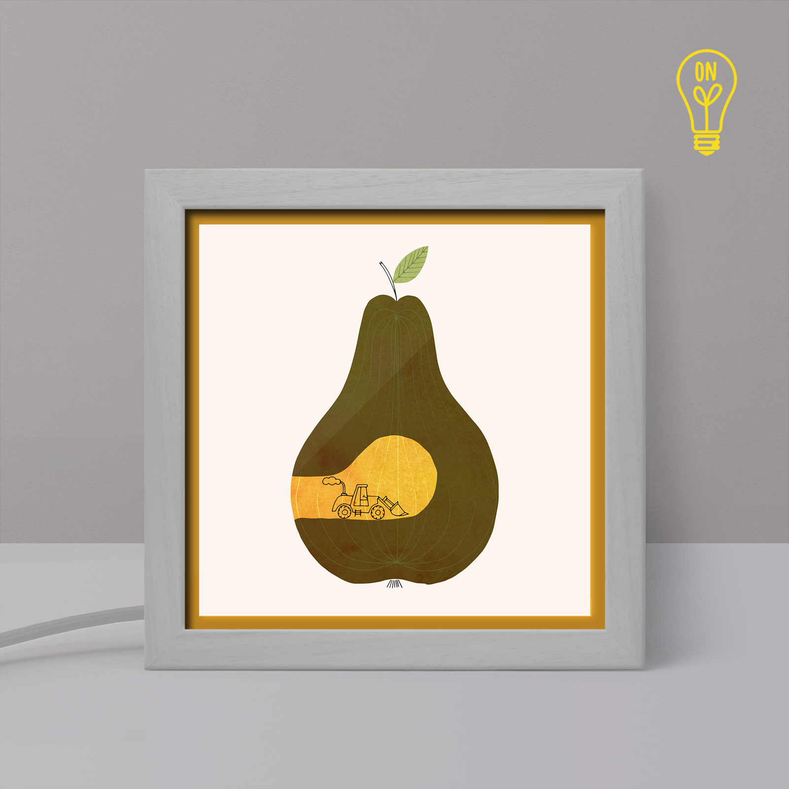 Φωτιστικό μικρό με USB Αχλάδι Φωτιστικό μικρό με USB Αχλάδι