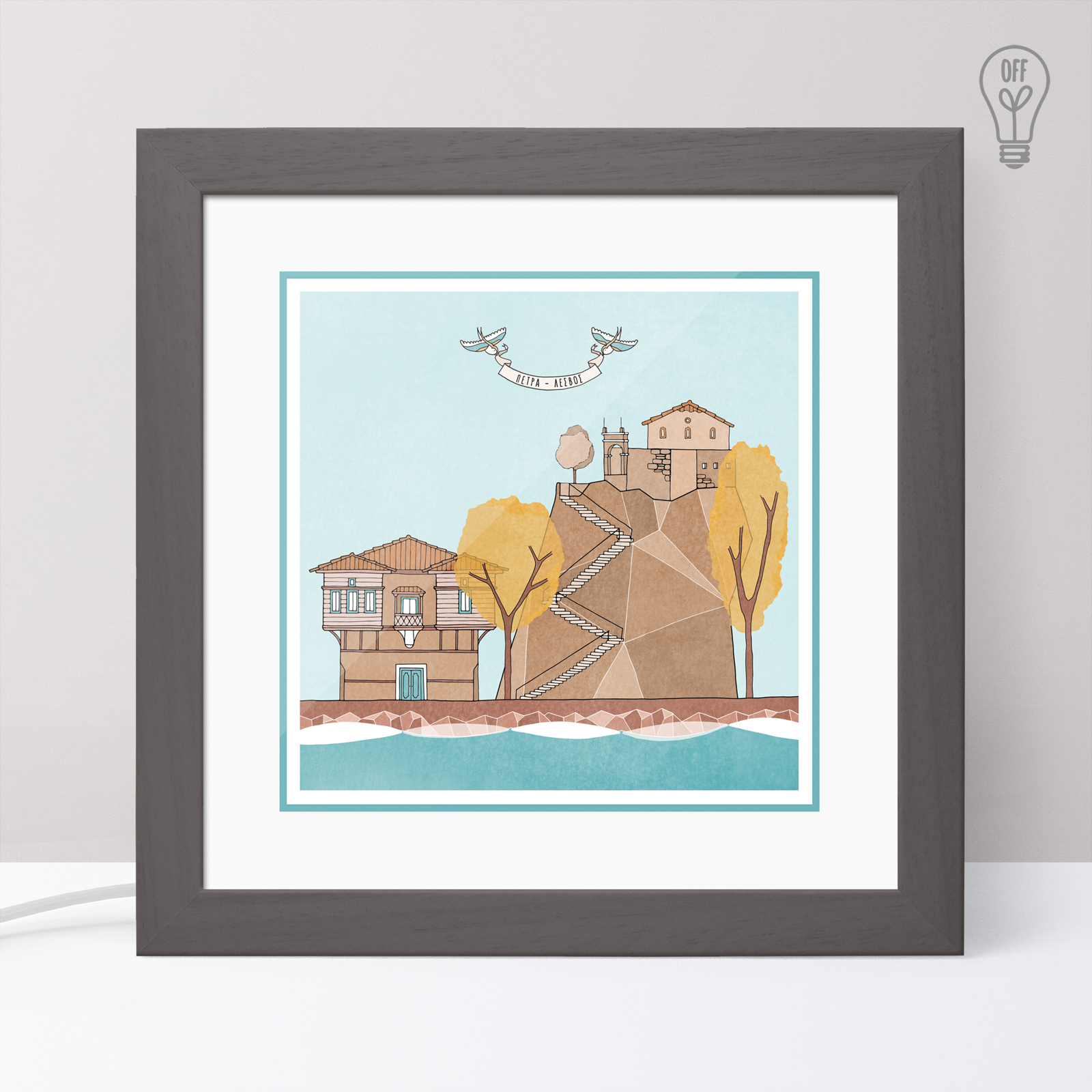 Petra Illustrated Light Box Petra Illustrated Light Box