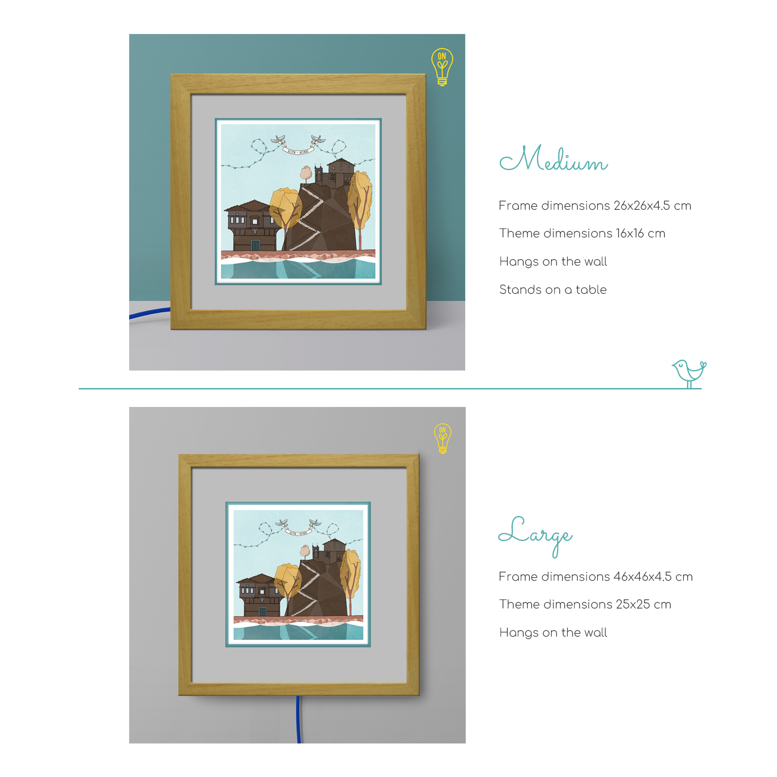 Petra Illustrated Light Box Petra Illustrated Light Box