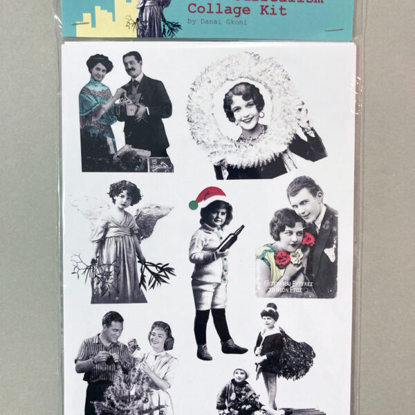 Χριστουγεννιάτικο Σουρεαλιστικό Κολάζ Κιτ Χριστουγεννιάτικο Σουρεαλιστικό Κολάζ Κιτ