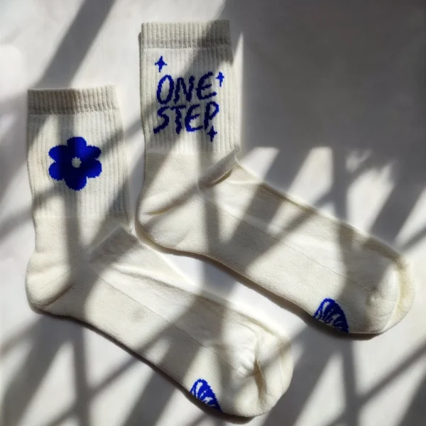 "One Step at a Time" κάλτσες