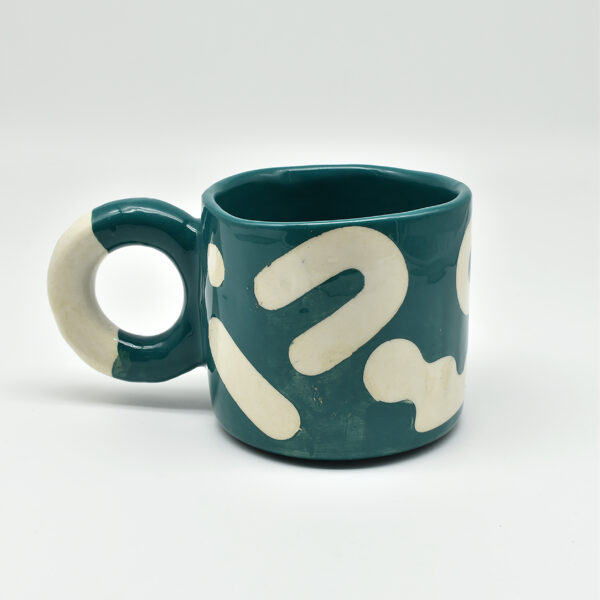 Big Ceramic Mug Emerlad Green Big Ceramic Mug Emerlad Green
