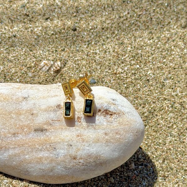 Tetra Portal Dangling Earrings
