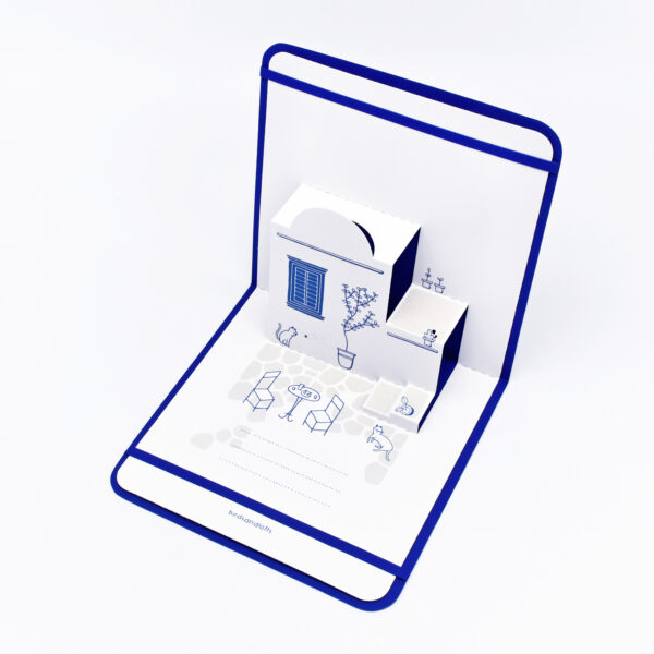 Mykonos Pop Up Card 15 pcs.