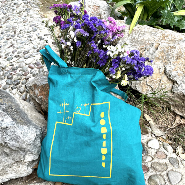 In Athens we Trust Green Tote Bag