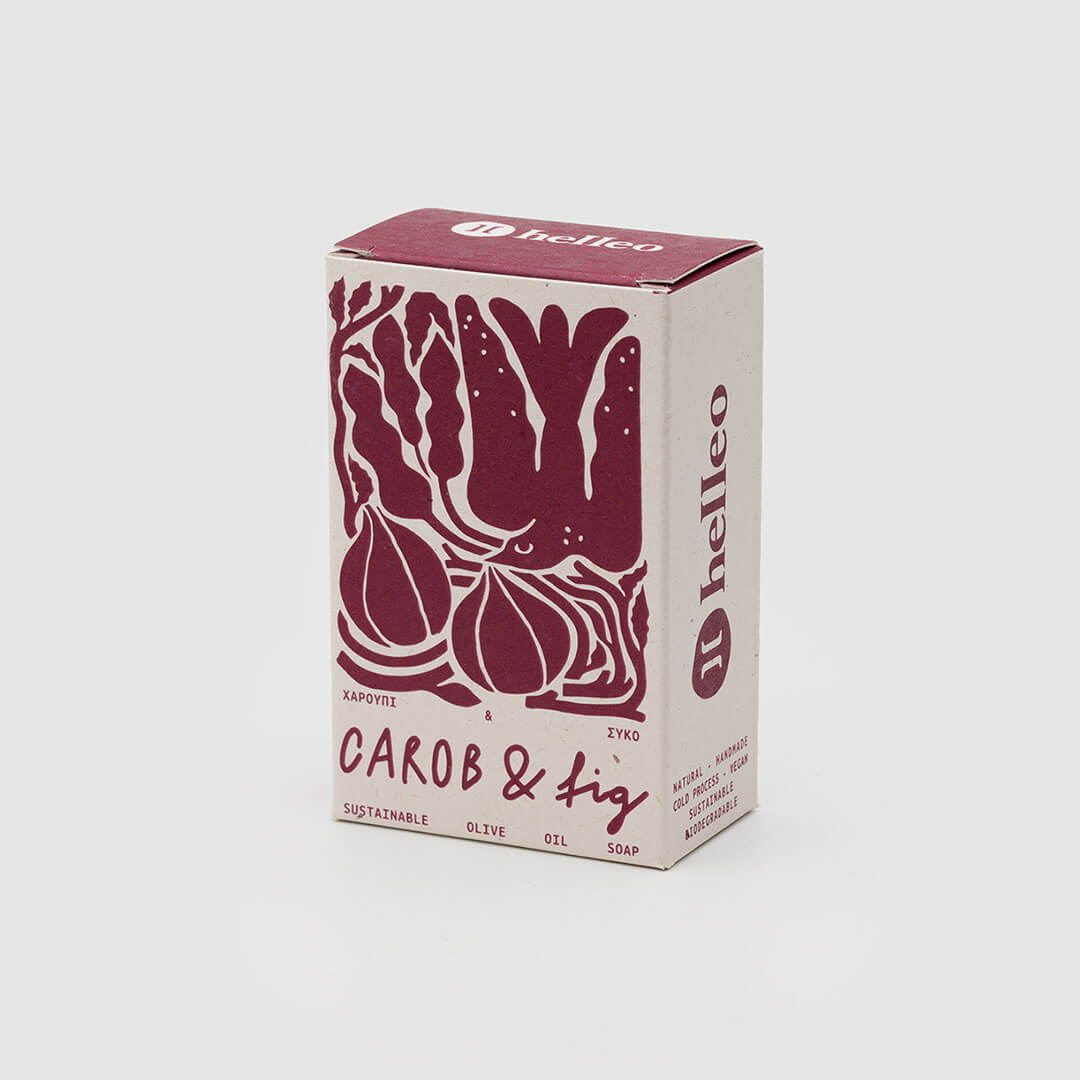 Carob and Fig soap Carob and Fig soap
