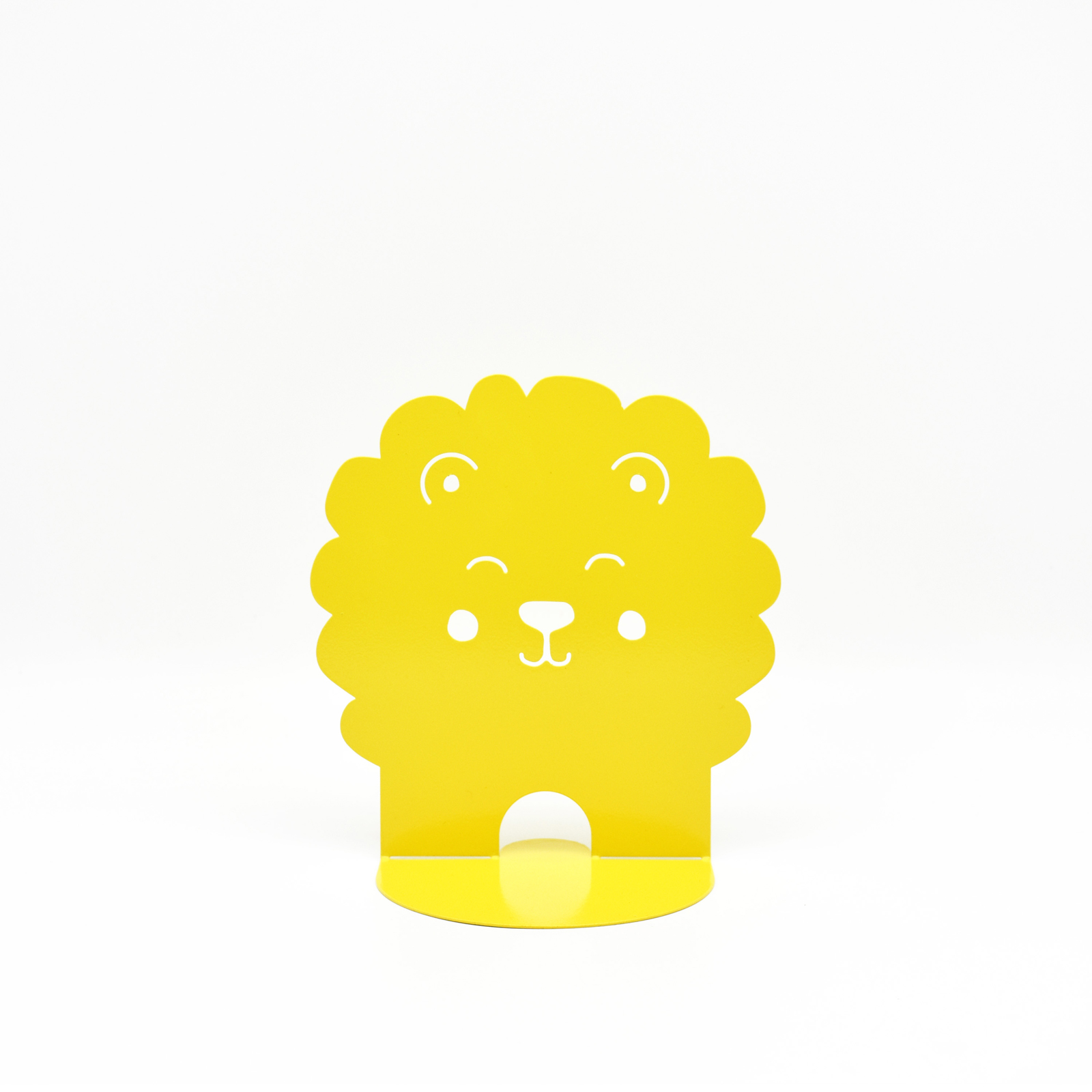 Lion Bookends Bright Yellow Lion Bookends Bright Yellow