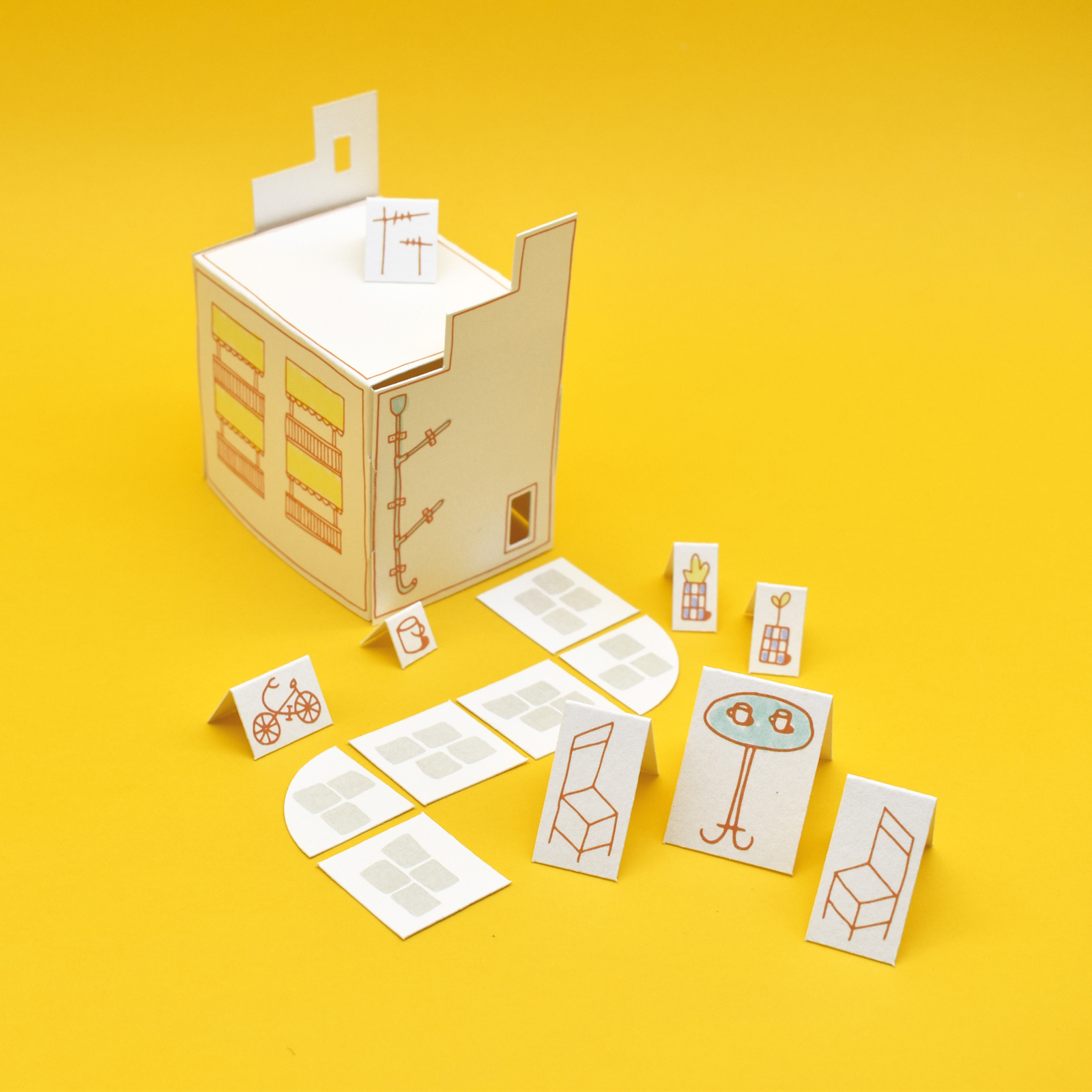 Athens – Architectural DIY Paper Toy for Kids Athens – Architectural DIY Paper Toy for Kids