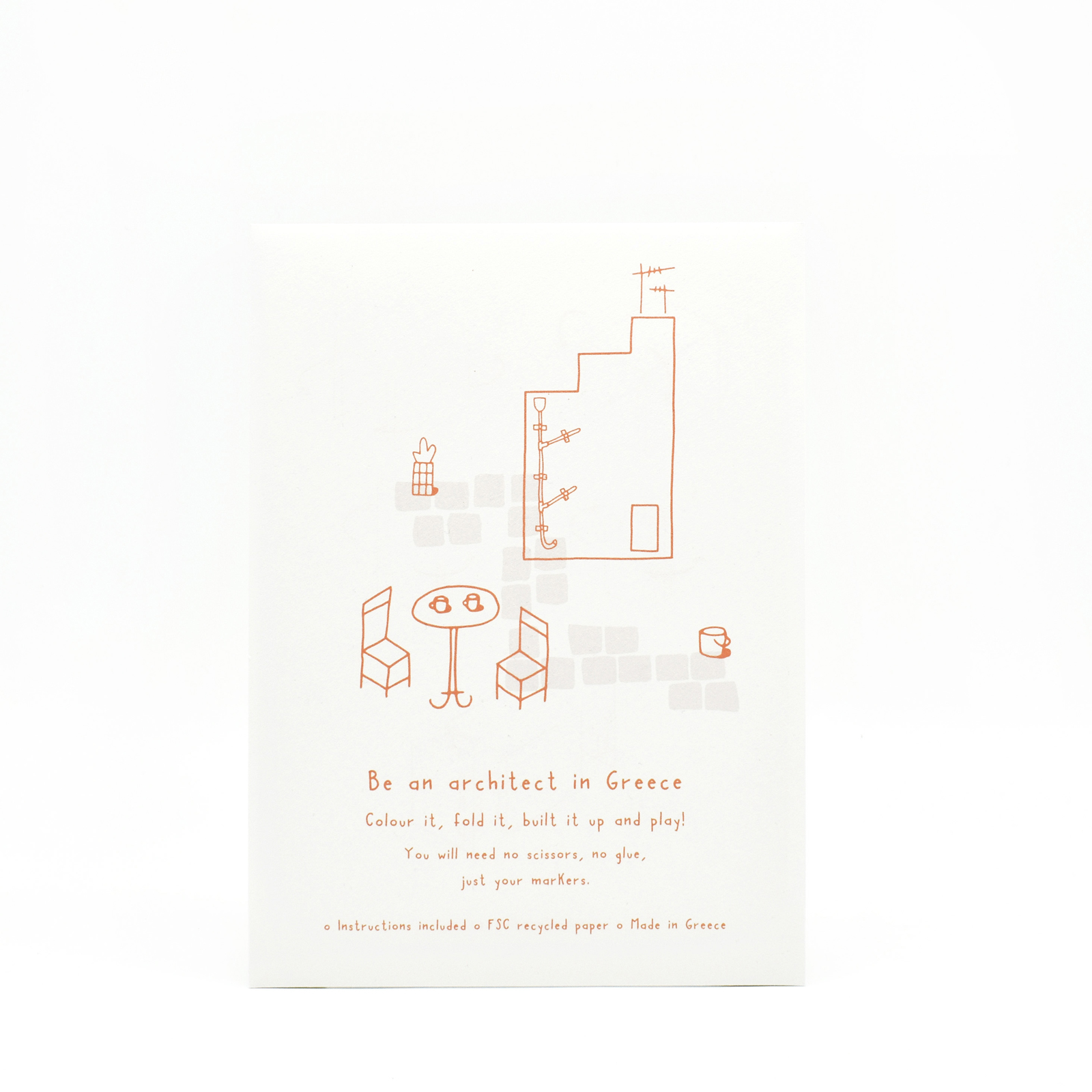Athens – Architectural DIY Paper Toy for Kids Athens – Architectural DIY Paper Toy for Kids