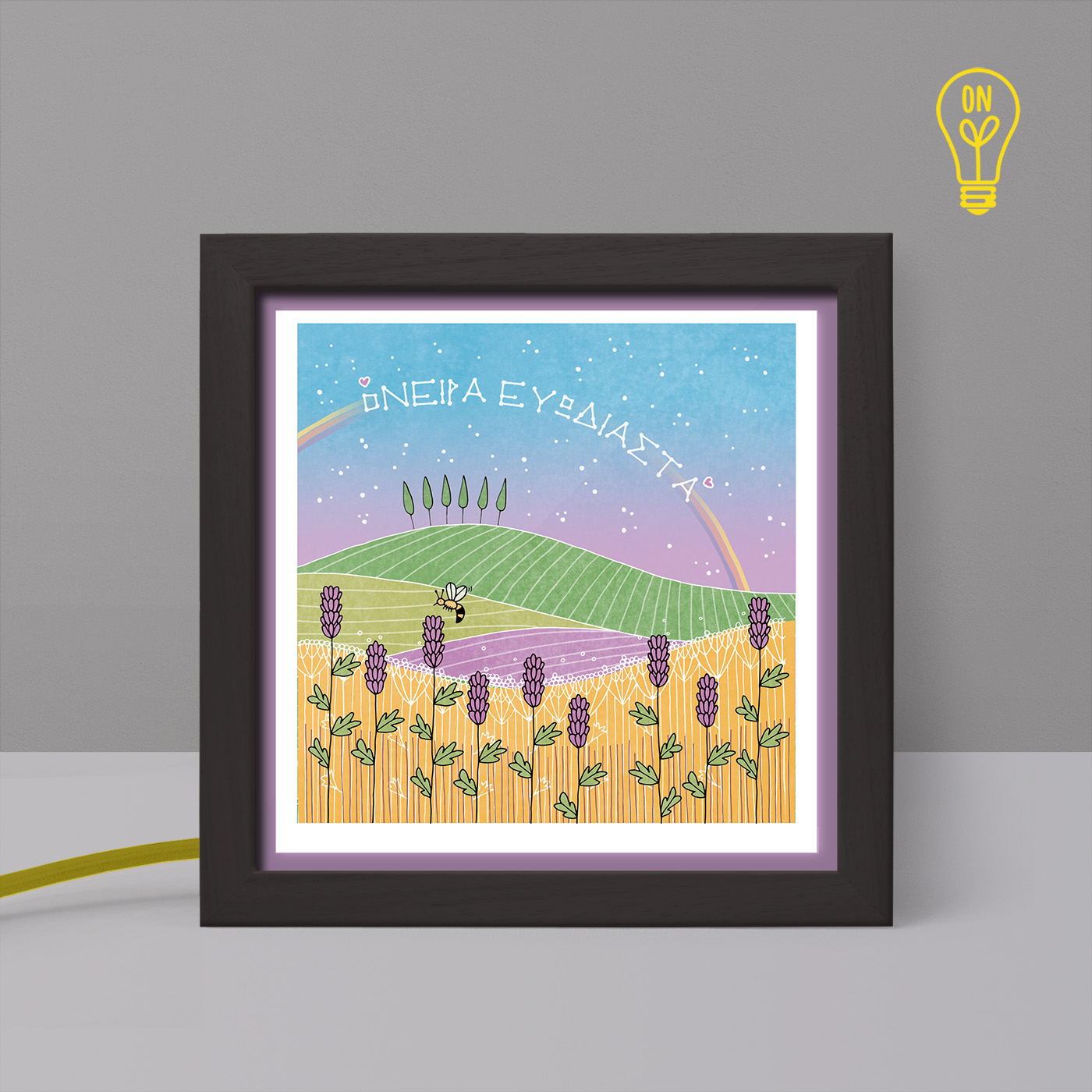 Sweet dreams #3 Tiny Illustrated USB Light Box Sweet dreams #3 Tiny Illustrated USB Light Box