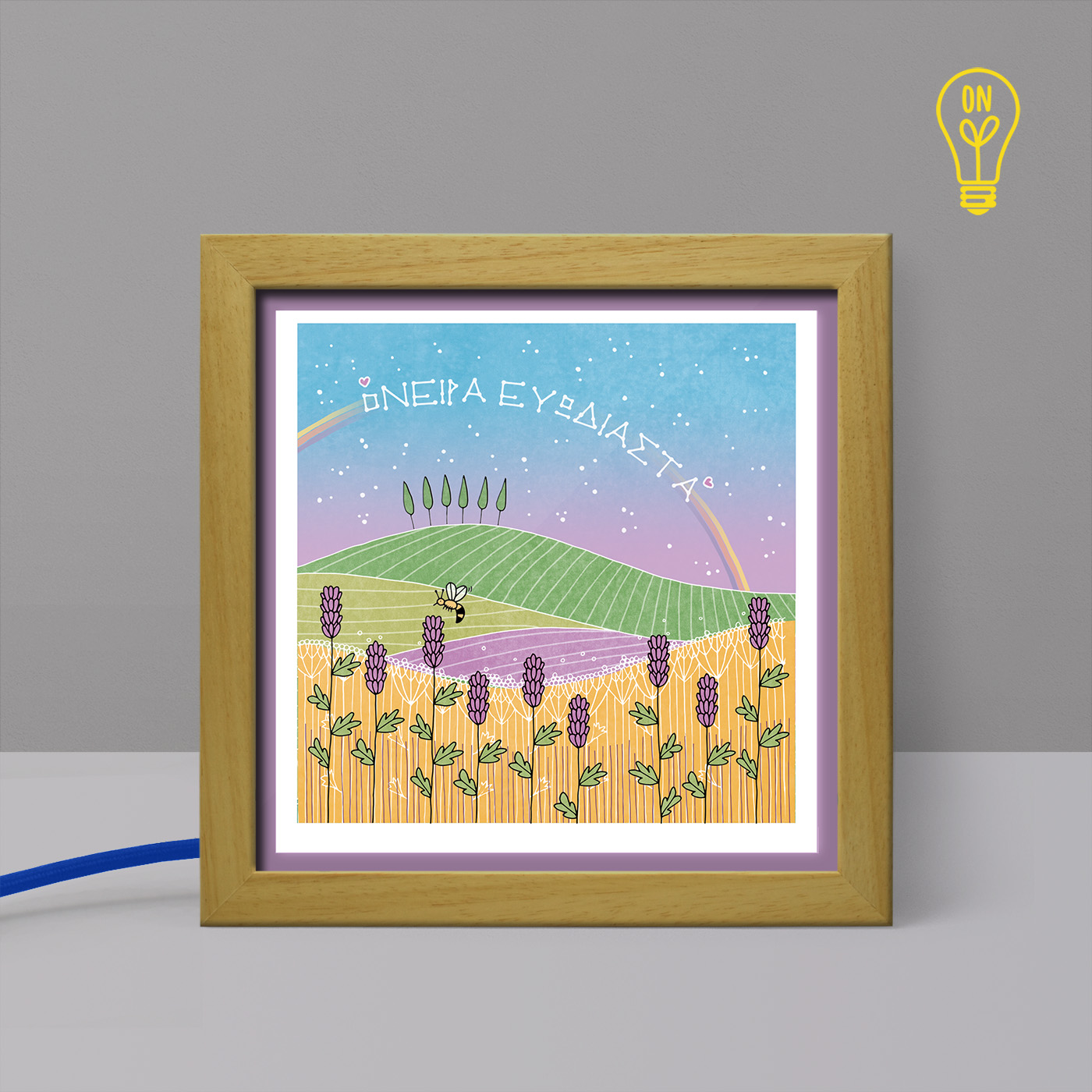 Sweet dreams #3 Tiny Illustrated USB Light Box Sweet dreams #3 Tiny Illustrated USB Light Box