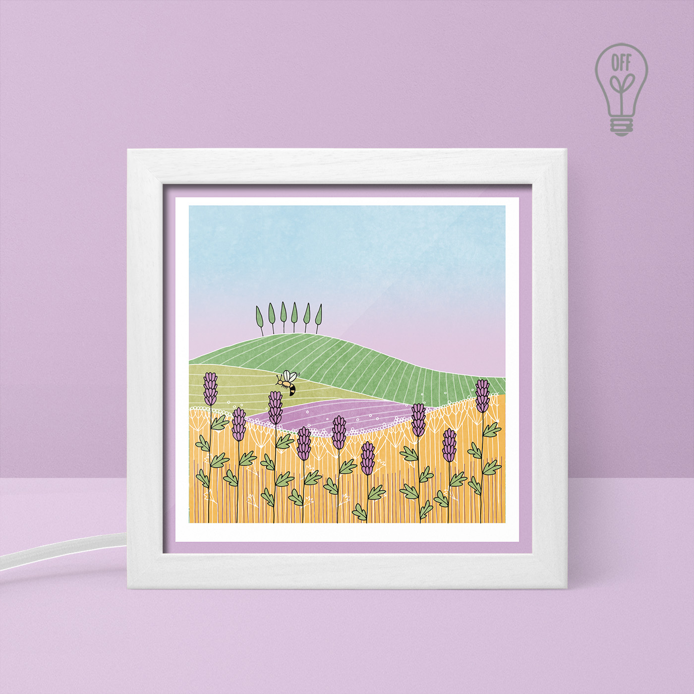 Sweet dreams #3 Tiny Illustrated USB Light Box Sweet dreams #3 Tiny Illustrated USB Light Box