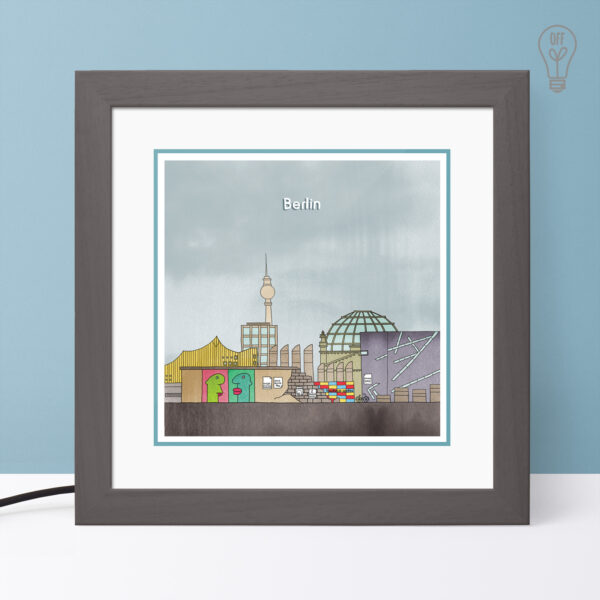 Berlin Illustrated Light Box Berlin Illustrated Light Box