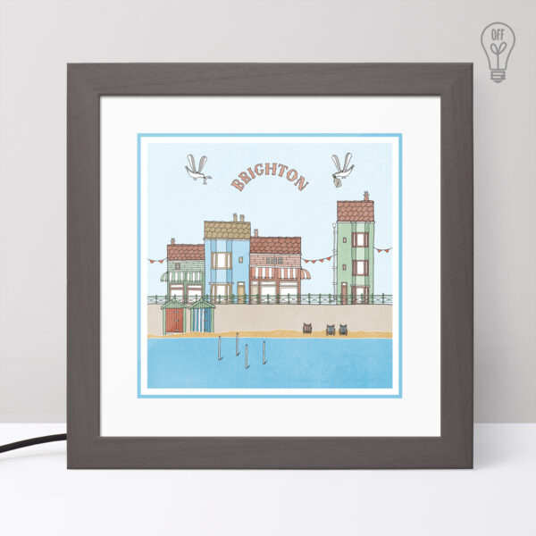 Brighton Illustrated Light Box
