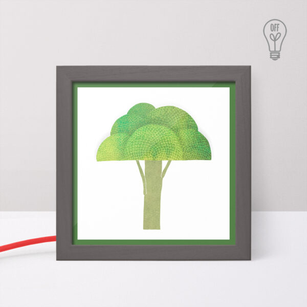 Broccoli Settlement Tiny USB Illustrated Light Box