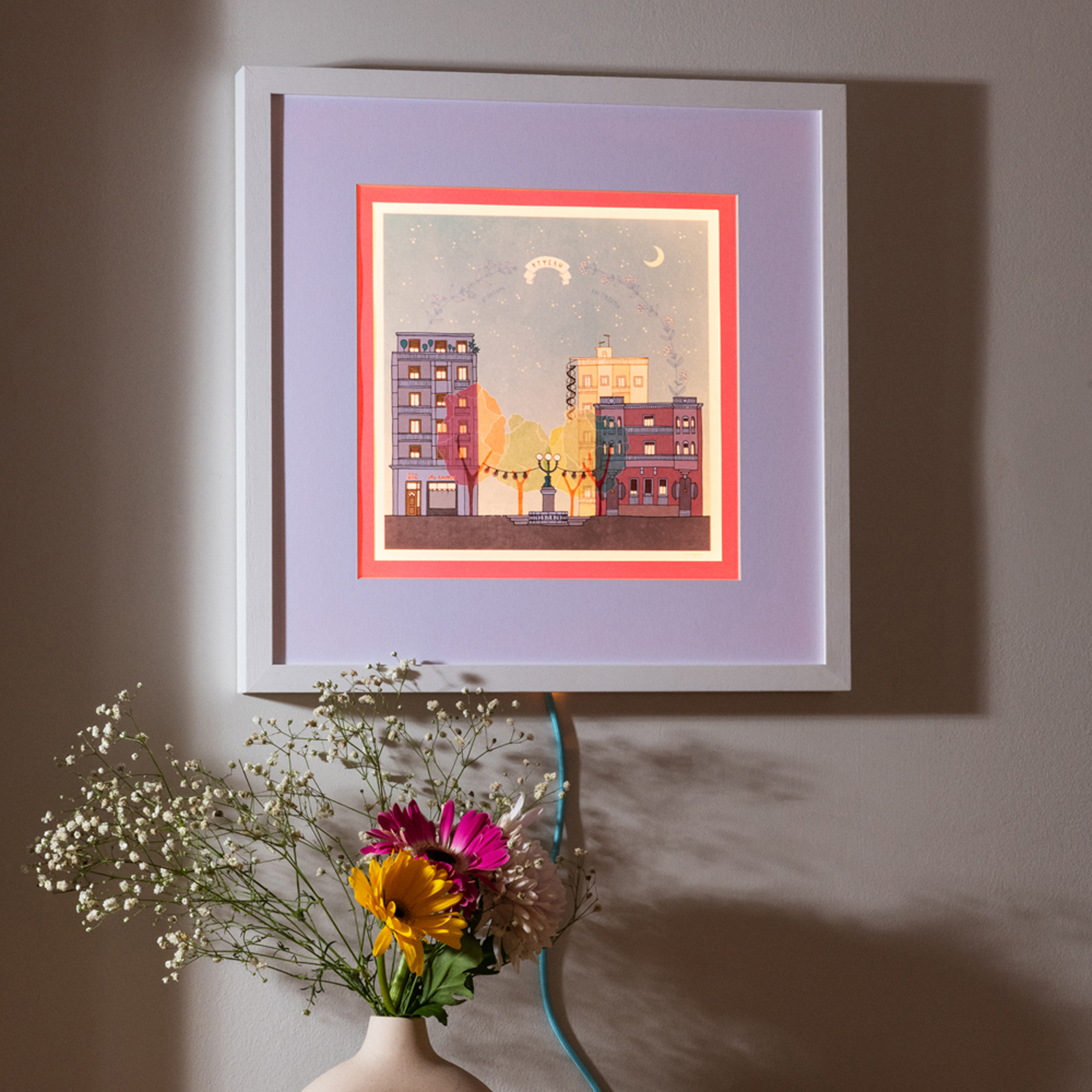Kypseli Illustrated Light Box Kypseli Illustrated Light Box