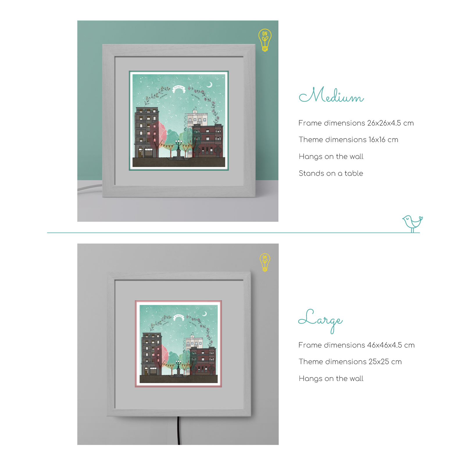 Kypseli Illustrated Light Box Kypseli Illustrated Light Box