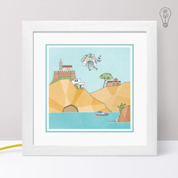 Kythira Illustrated Light Box Kythira Illustrated Light Box