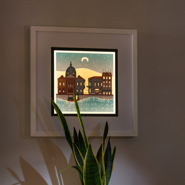 Mytilini Illustrated Light Box Mytilini Illustrated Light Box