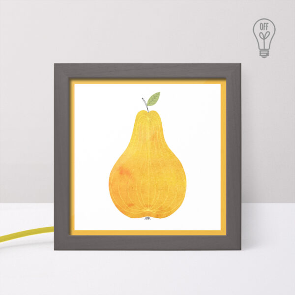 Pear Mine Tiny Illustrated USB Light Box