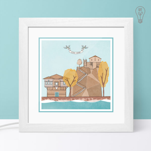 Petra Illustrated Light Box