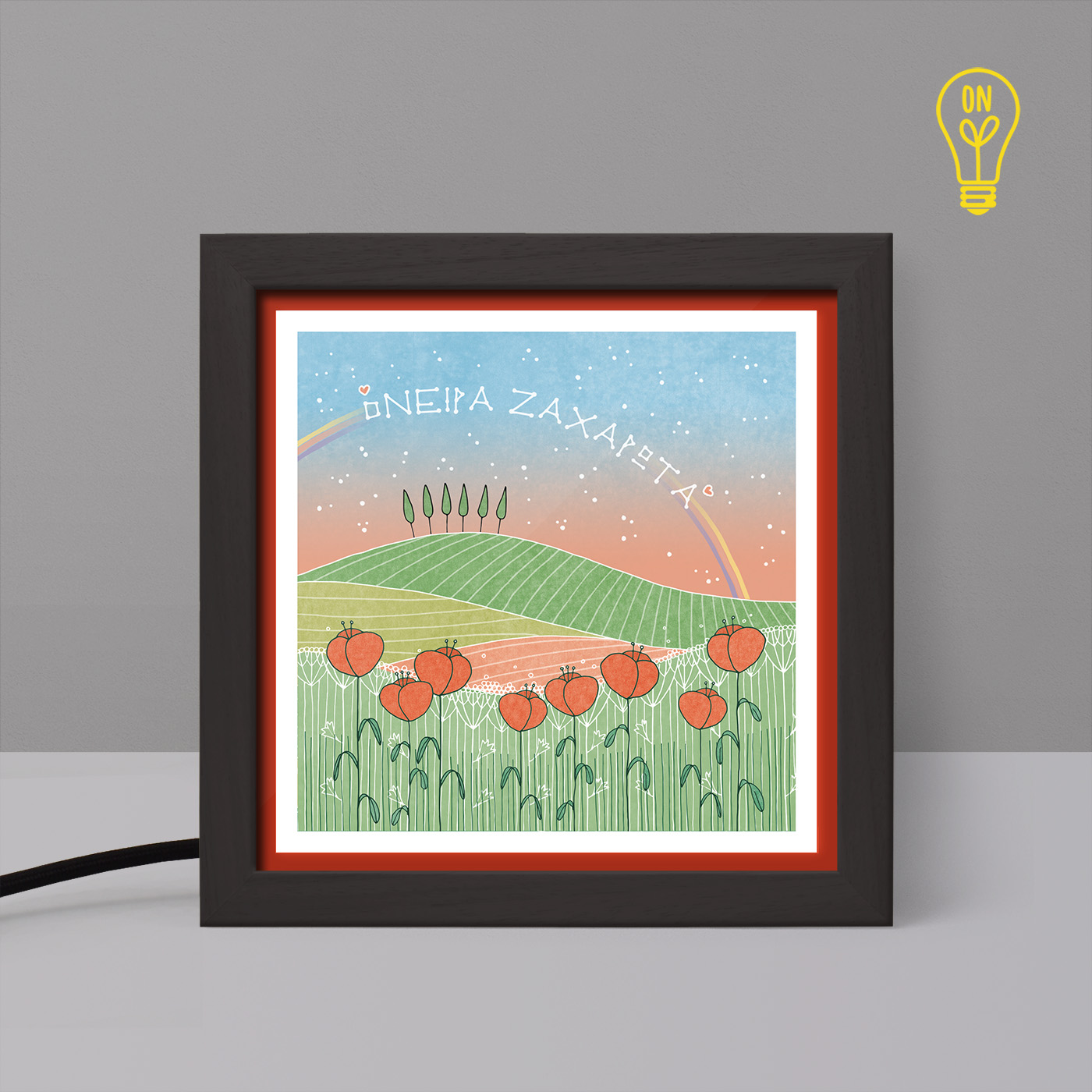 Sweet dreams #2 Tiny Illustrated USB Light Box Sweet dreams #2 Tiny Illustrated USB Light Box
