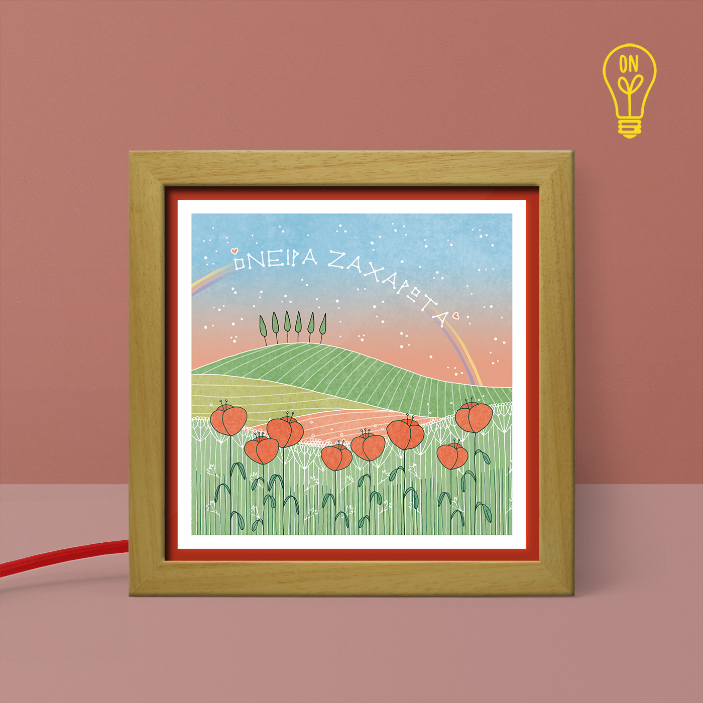 Sweet dreams #2 Tiny Illustrated USB Light Box Sweet dreams #2 Tiny Illustrated USB Light Box