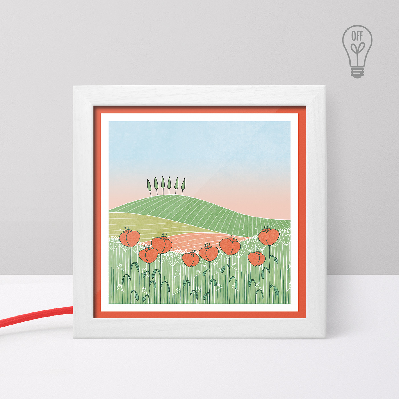 Sweet dreams #2 Tiny Illustrated USB Light Box Sweet dreams #2 Tiny Illustrated USB Light Box
