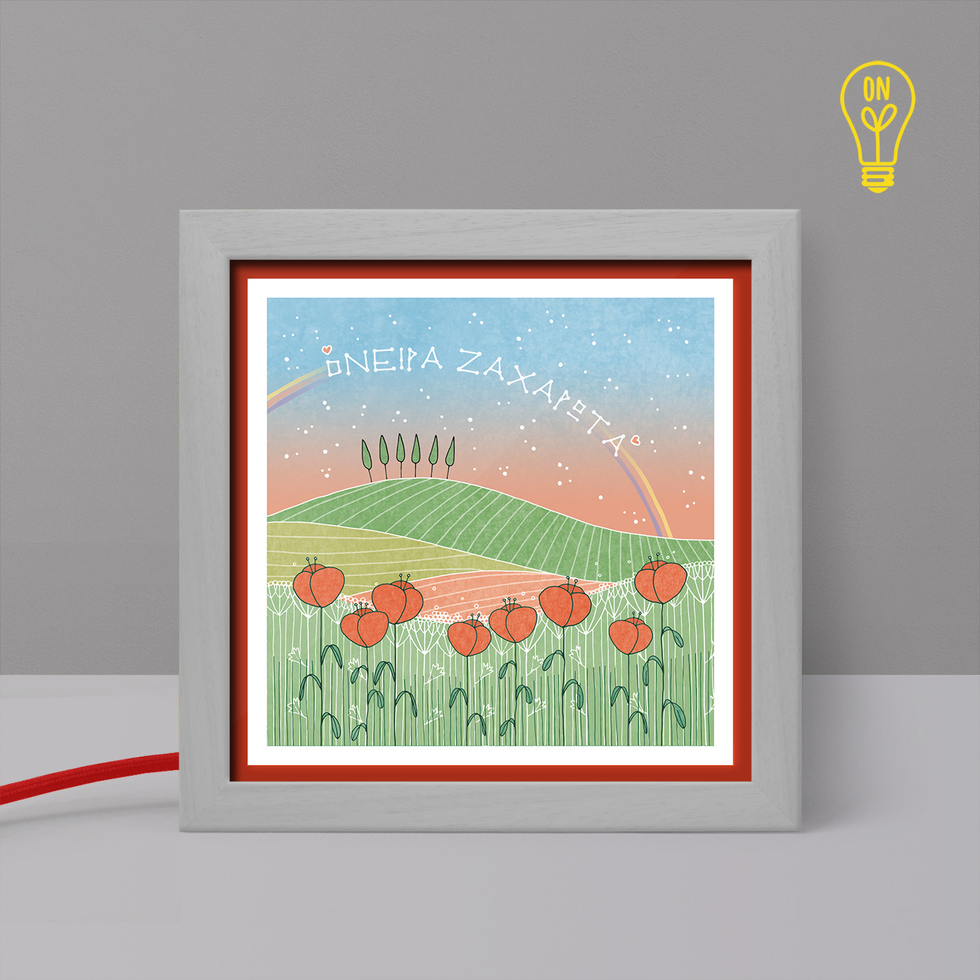 Sweet dreams #2 Tiny Illustrated USB Light Box Sweet dreams #2 Tiny Illustrated USB Light Box