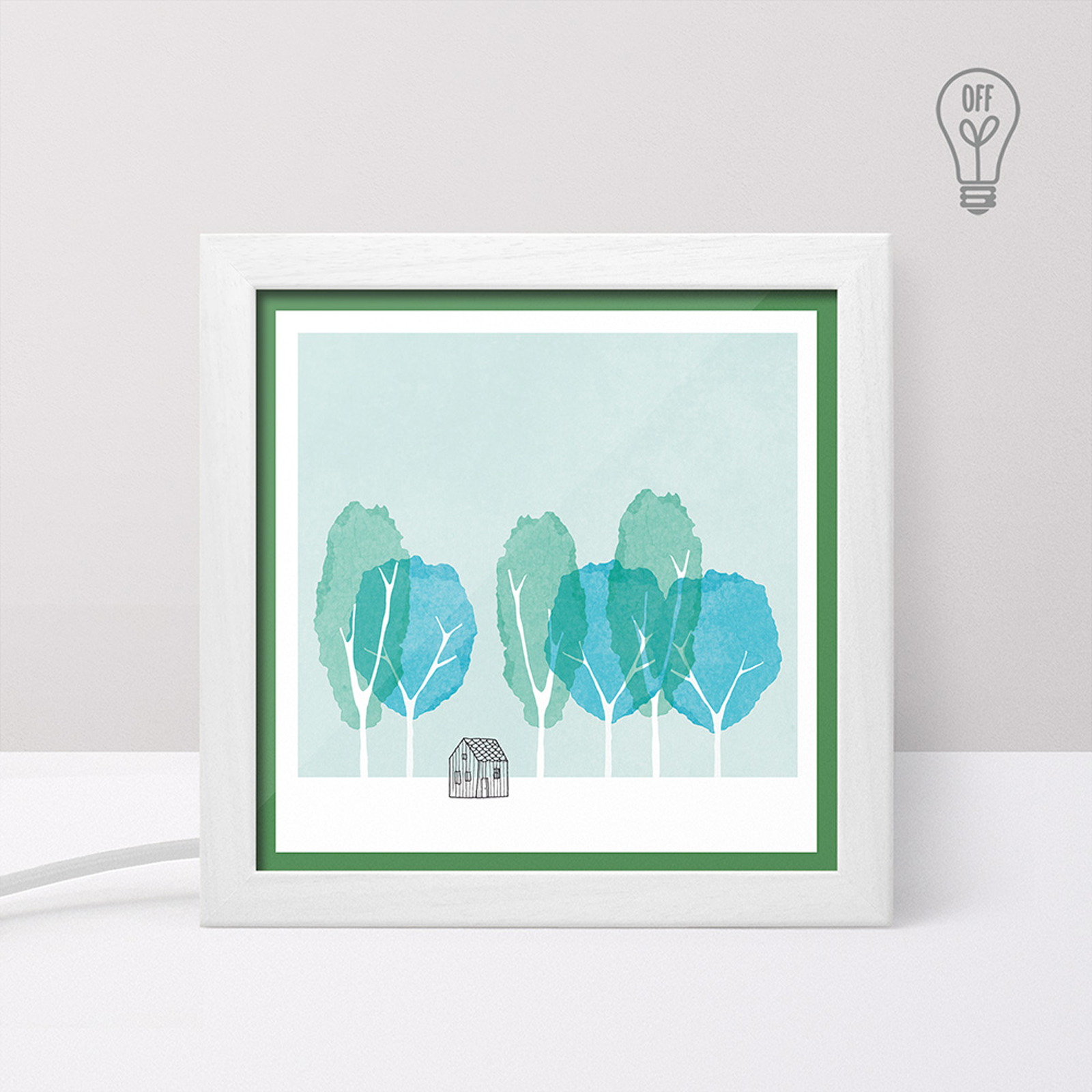 Sweet Dreams Tiny Illustrated USB Light Box Sweet Dreams Tiny Illustrated USB Light Box