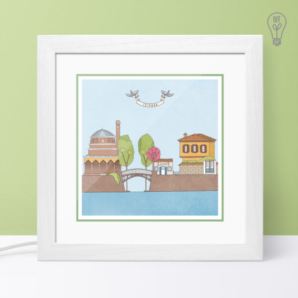 Trikala Illustrated Light Box