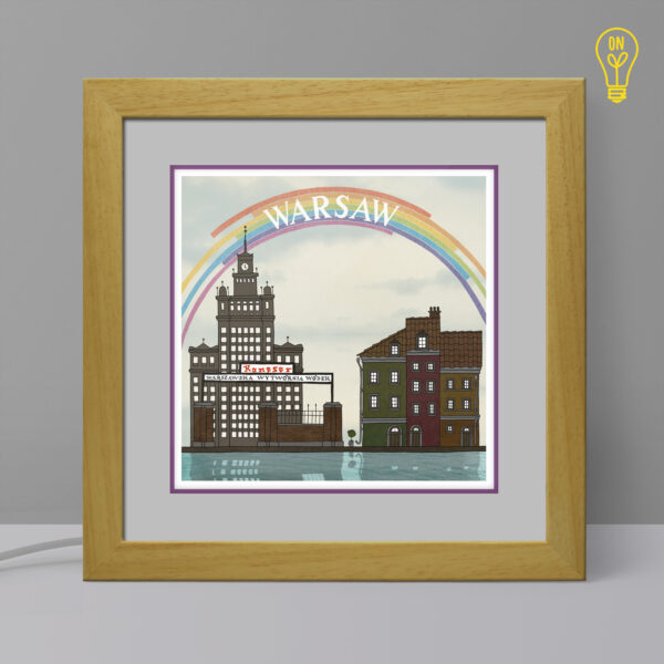 Warsaw Illustrated Light Box