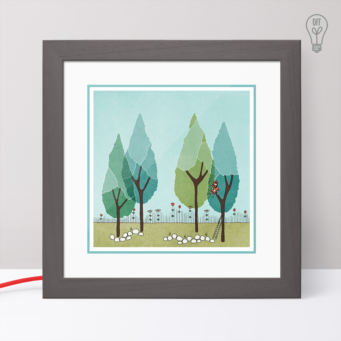 The Good Wolf Illustrated Light Box The Good Wolf Illustrated Light Box