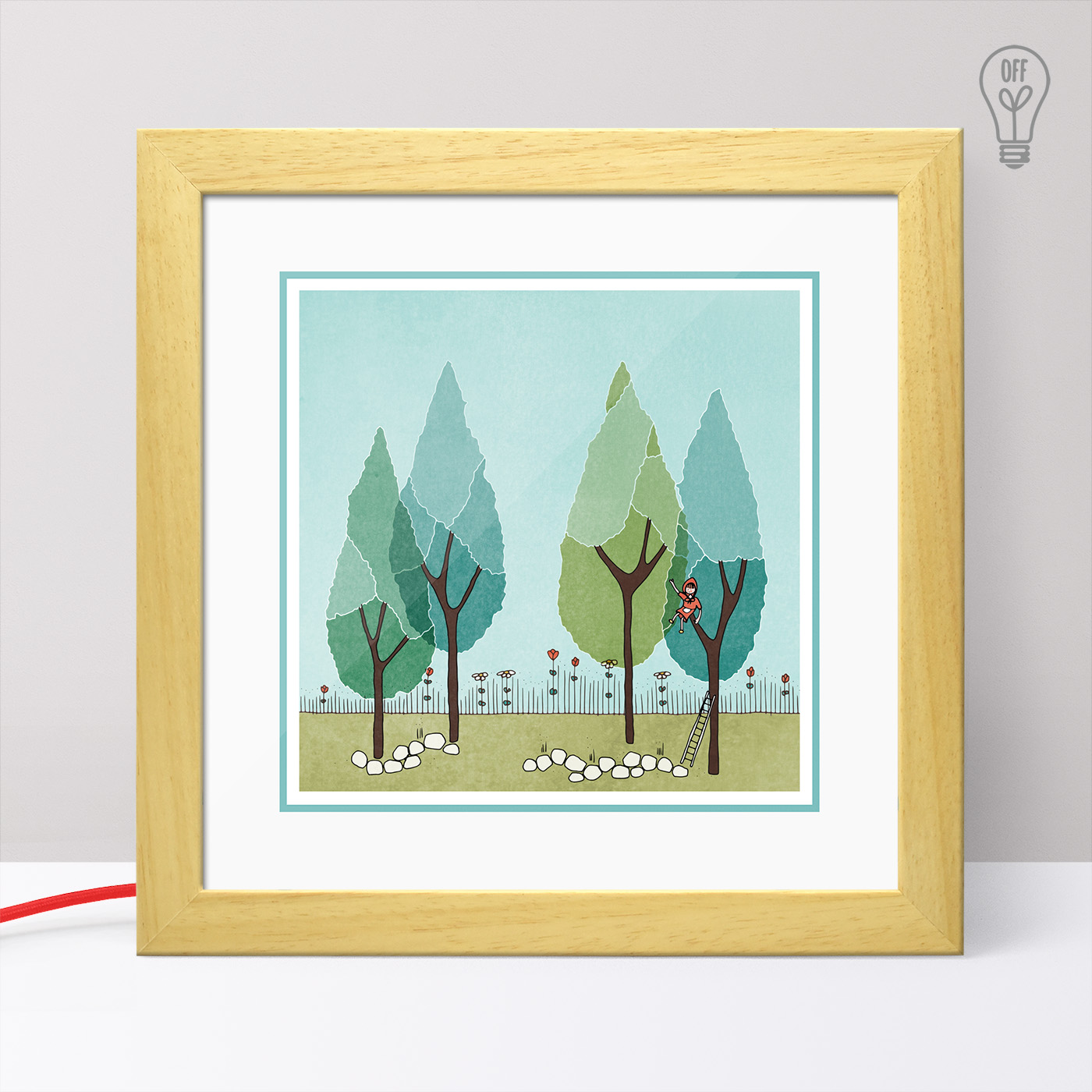 The Good Wolf Illustrated Light Box The Good Wolf Illustrated Light Box