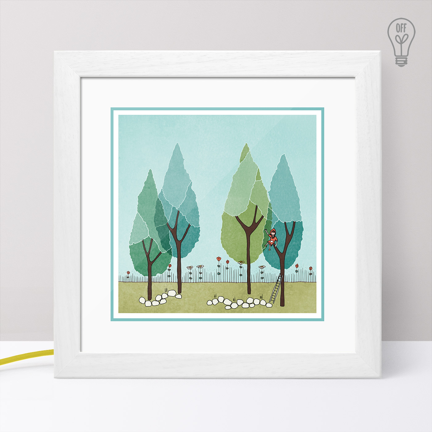 The Good Wolf Illustrated Light Box The Good Wolf Illustrated Light Box