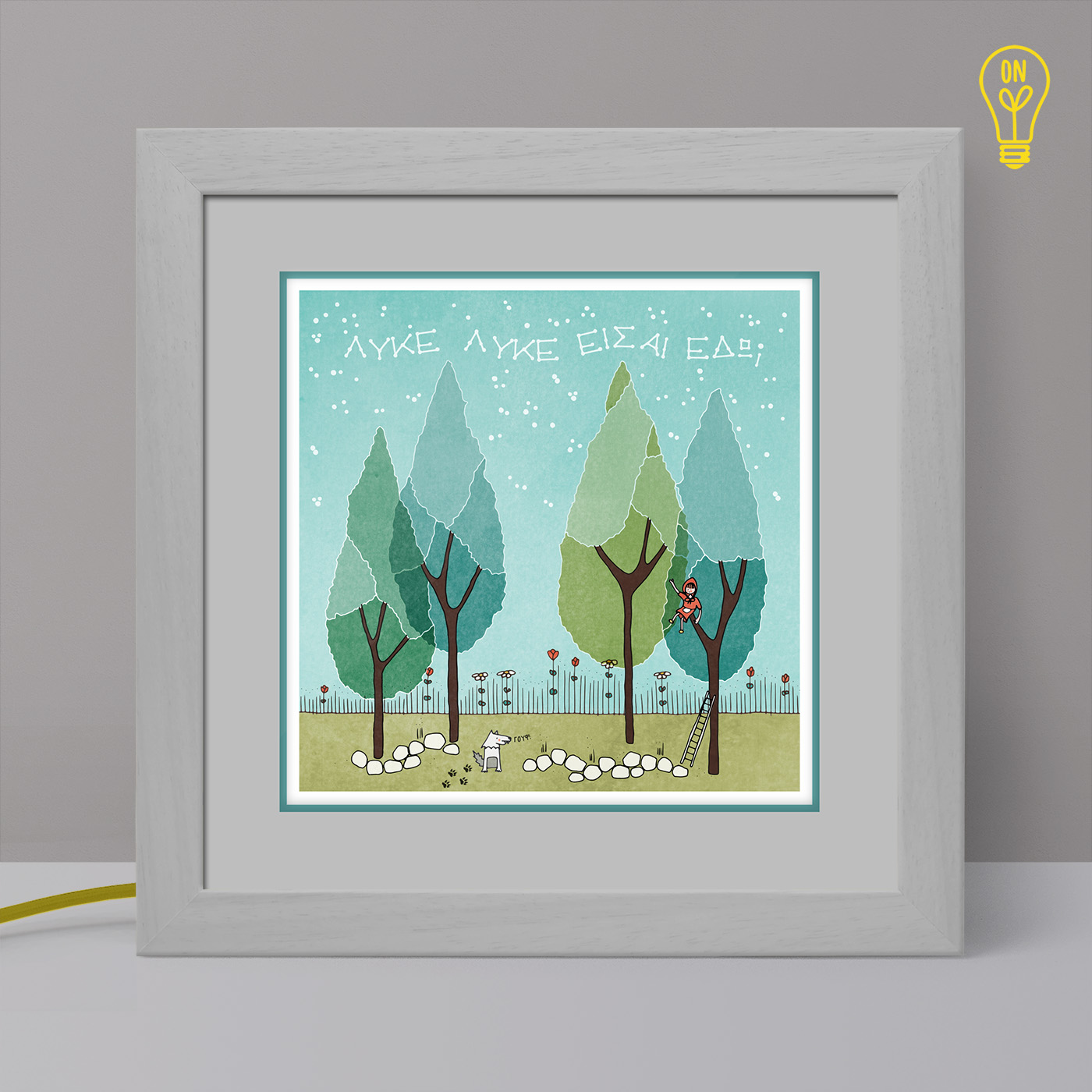 The Good Wolf Illustrated Light Box The Good Wolf Illustrated Light Box