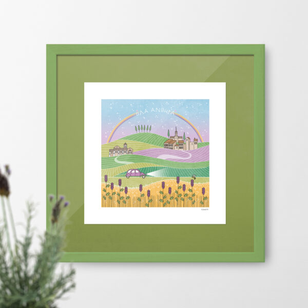 Everything is in bloom - Special Edition Framed Print