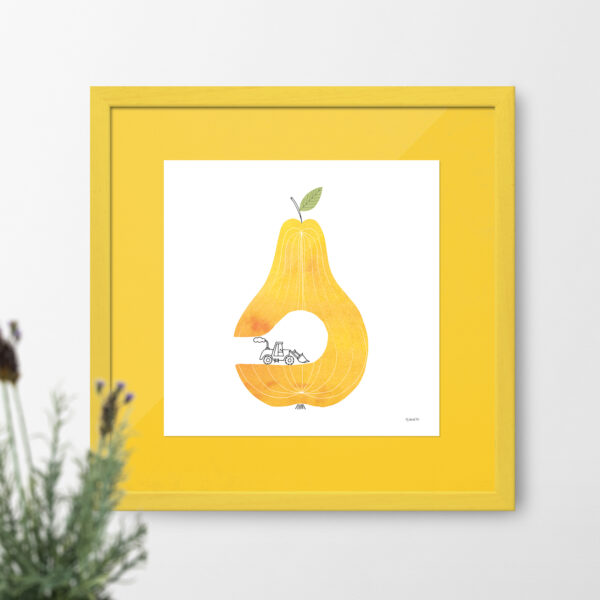 Pear Mine - Special Edition Framed Print
